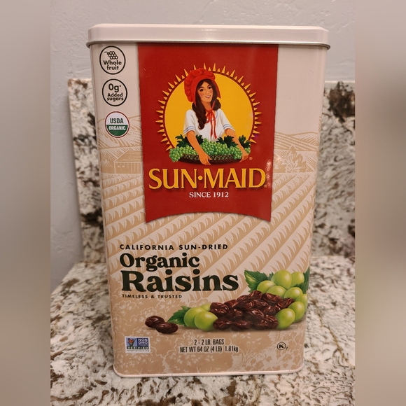 Sun-Maid Canister - Picture 1 of 5